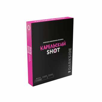 Табак для кальяна "Дарк Сайд" Шот (Карельский панч), 30 г