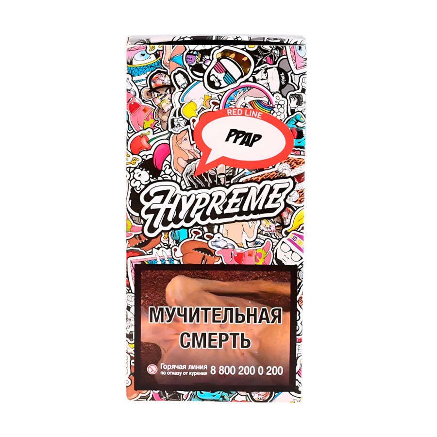 Фото и внешний вид — Табак для кальяна HYPREME RED LINE 40г - PPAP (Ананас)