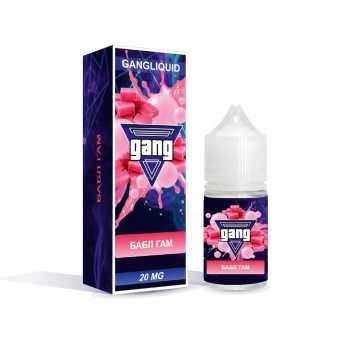 Жидкость GANG SALT - Бабл Гам 30мл 20мг