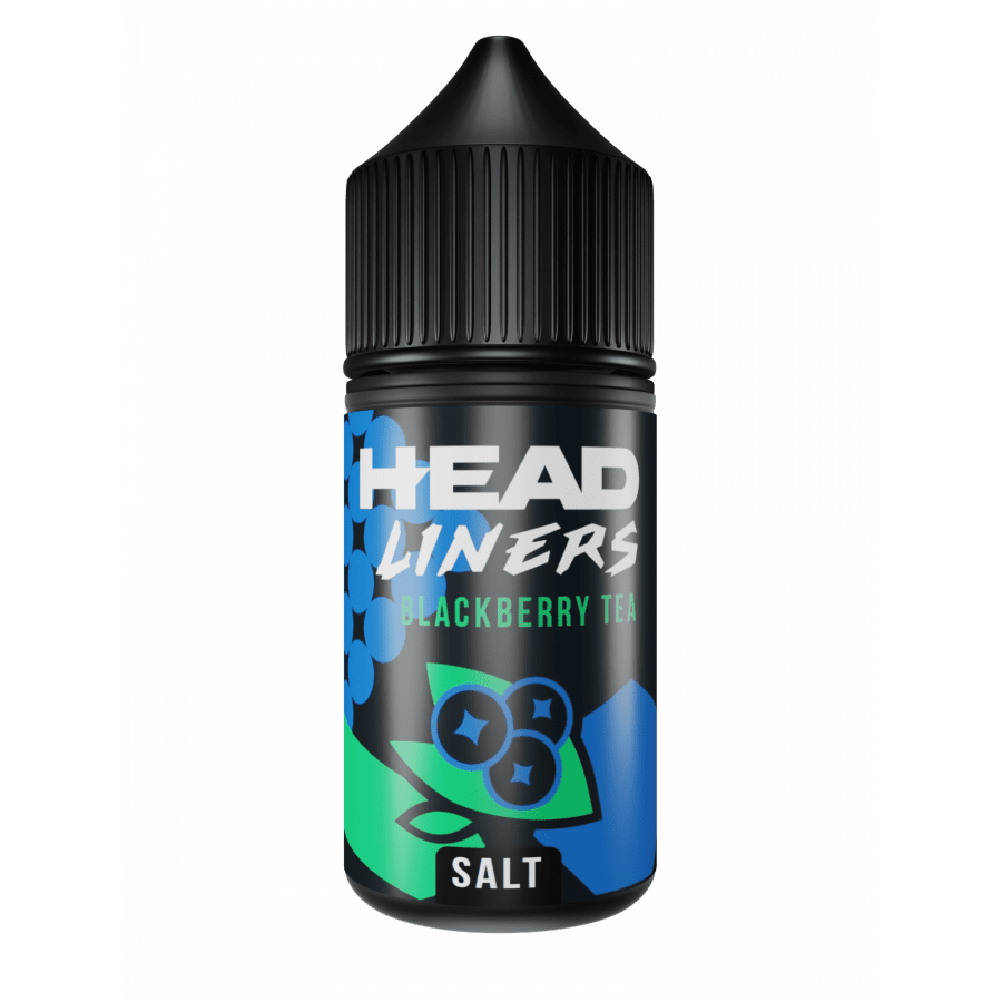 Фото и внешний вид — Жидкость HEADLINERS SALT - Blackberry Tea (Чай с Черной Смородиной) 30мл 20мг