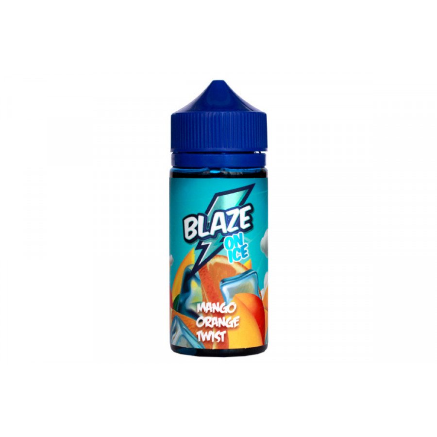 Фото и внешний вид — Жидкость BLAZE ON ICE - Mango Orange Twist (Манго апельсин) 100мл 3мг