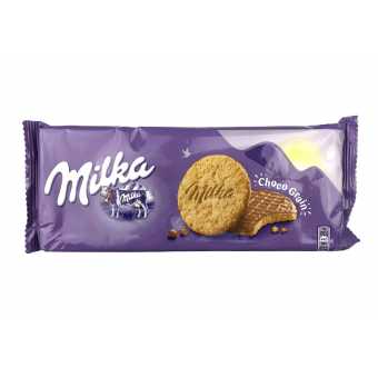 Милка Печенье Чоко Греинс 126гр (20шт/уп)