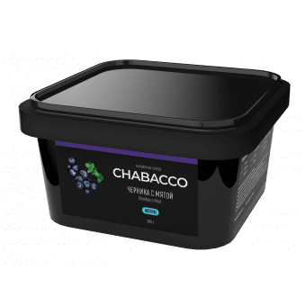 Смесь для кальяна Chabacco 200г medium - Blueberry Mint (Черника с мятой)
