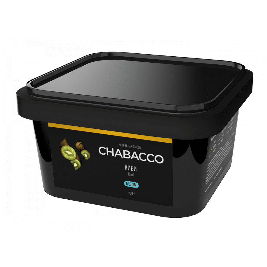 Фото и внешний вид — Смесь для кальяна Chabacco 200г medium - Kiwi (Киви)