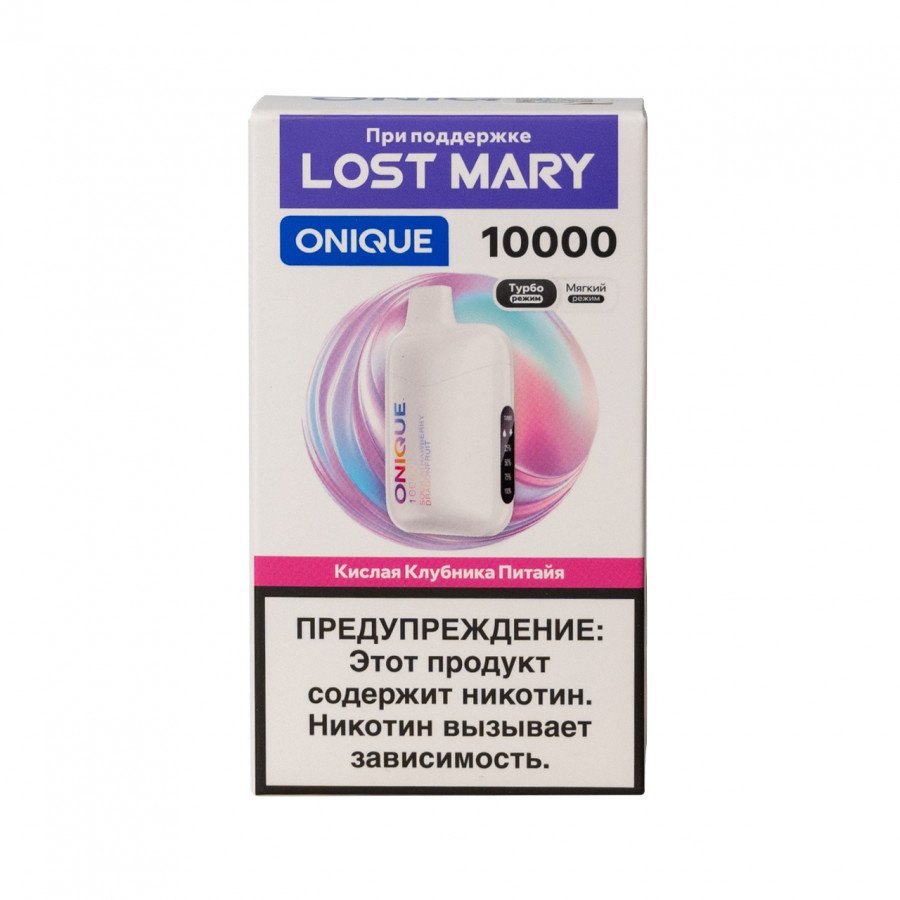 Фото и внешний вид — ONIQUE 10000 - Кислая Клубника Питайя