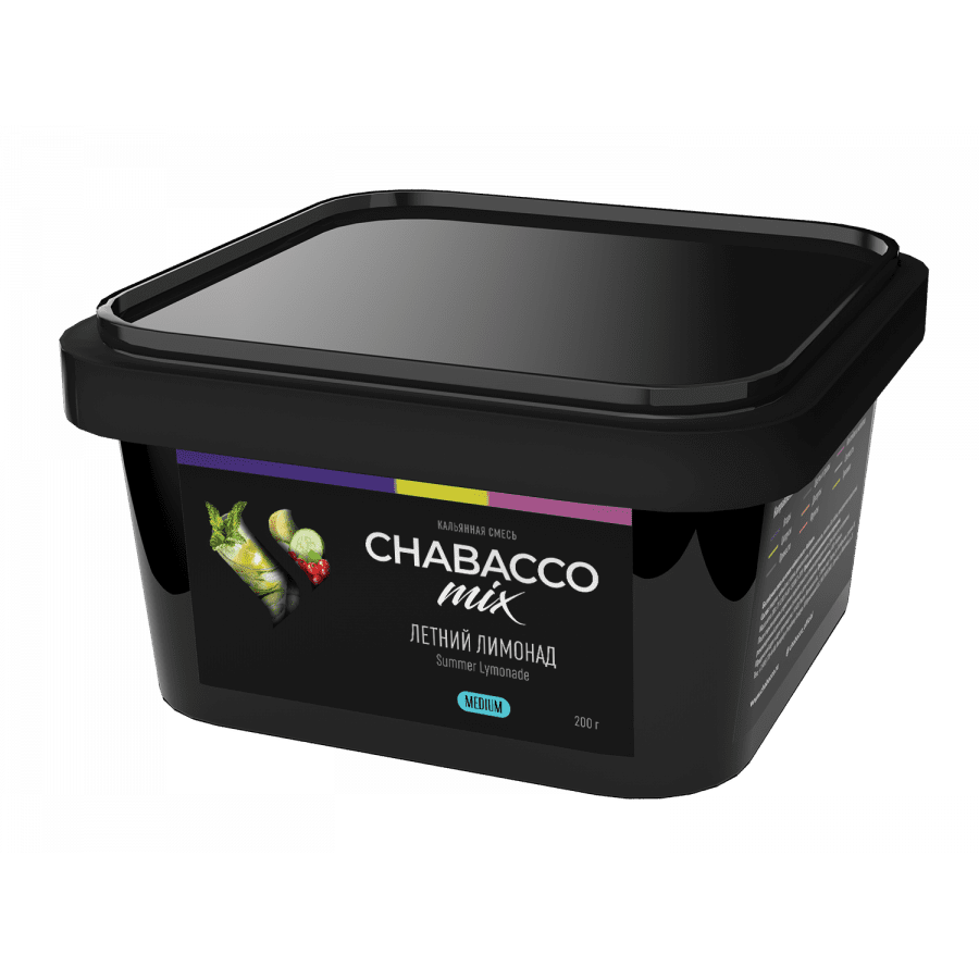 Фото и внешний вид — Смесь для кальяна Chabacco 200г strong - Summer Lemonade (Летний лимонад)