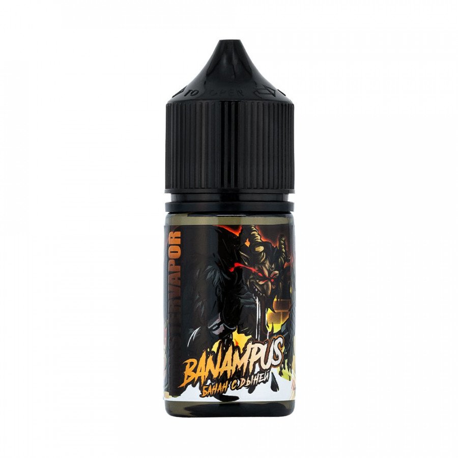 Фото и внешний вид — Жидкость MONSTERVAPOR SALT - Banampus (Банан с дыней) 30мл 20мг