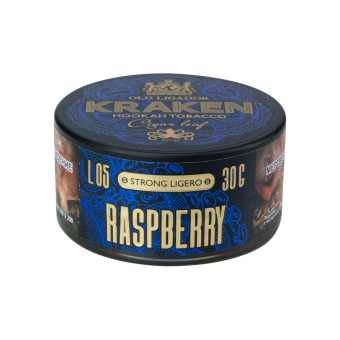 Табак для кальяна KRAKEN strong 30г - Малина