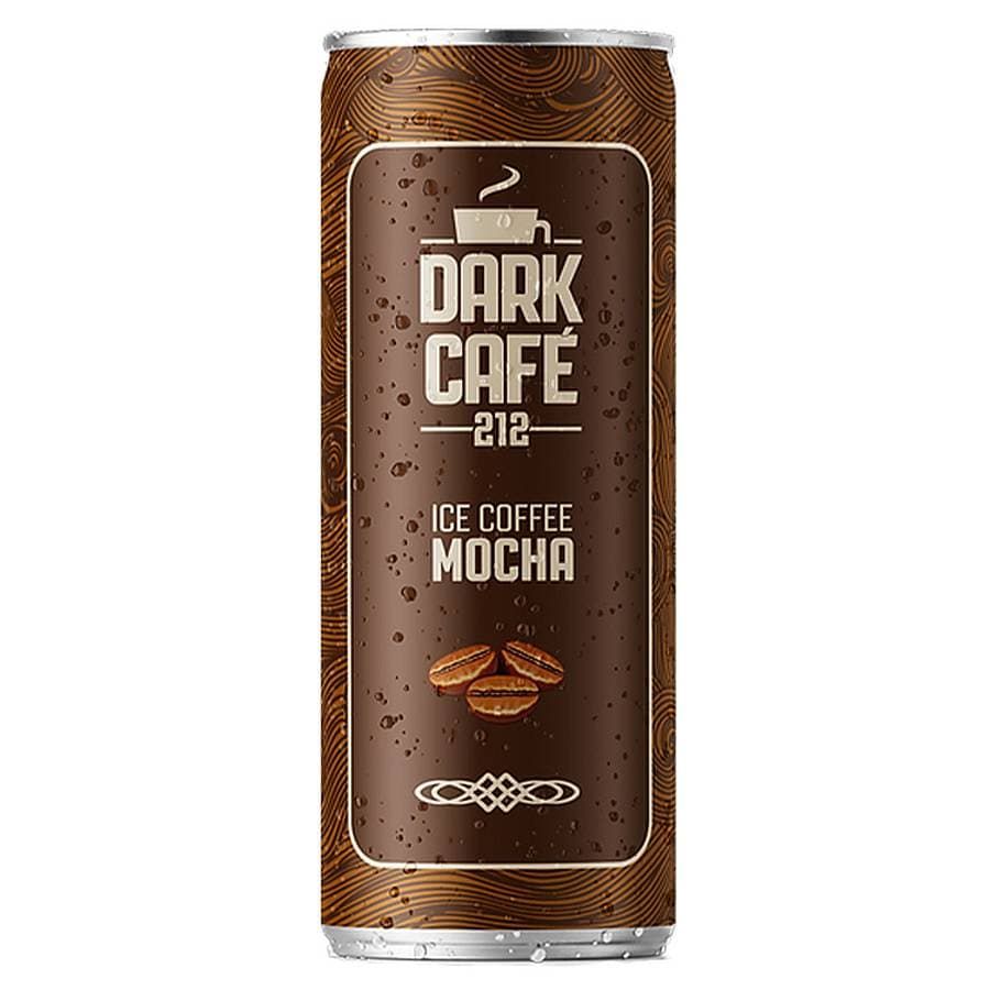 Фото и внешний вид — Напиток кофейный безалкогольный DARK CAFE MOCHA 250мл 12шт/уп