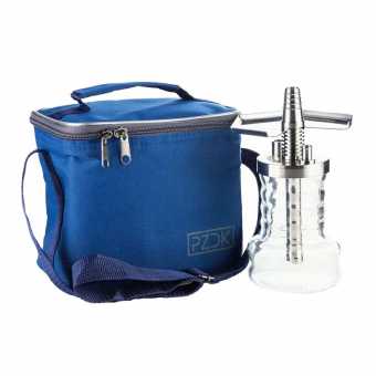 Кальян Pizduk PRO - blue bag (прозрачная колба)