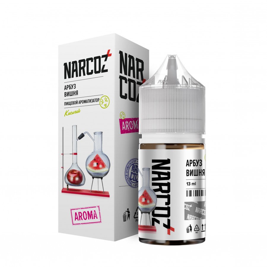 Фото и внешний вид — Конструктор NARCOZ - Арбуз Вишня кислый 30мл 0мг