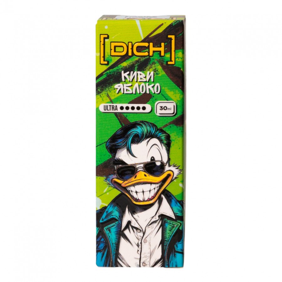Фото и внешний вид — Жидкость DICH SALT - Киви Яблоко 30мл 20мг