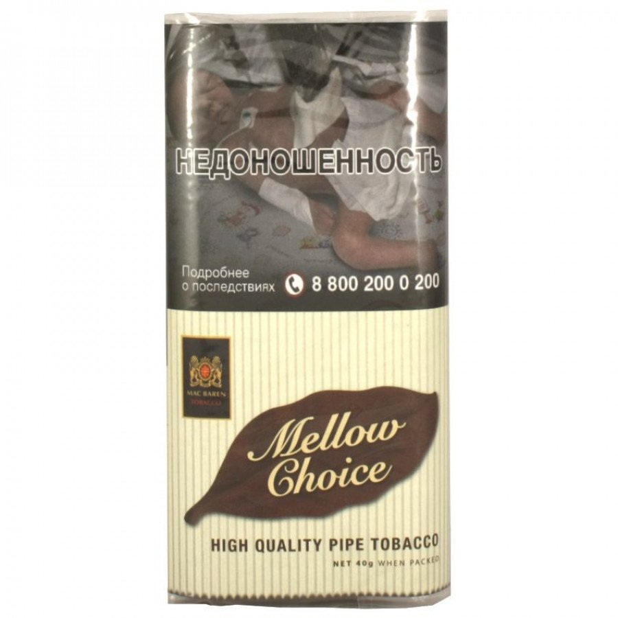 Фото и внешний вид — Трубочный табак МAC BAREN - Mellow Choice 40г