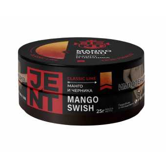 Табак для кальяна JENT 25г - Mango Swish (Манго и черника)