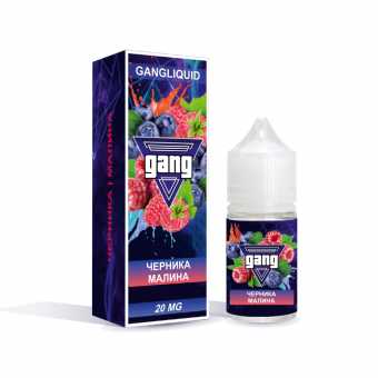 Жидкость GANG SALT - Черника Малина 30мл 20мг