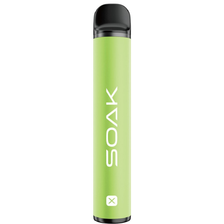 Фото и внешний вид — Одноразовый испаритель SOAK X NEW - Green Tea (Зеленый чай)