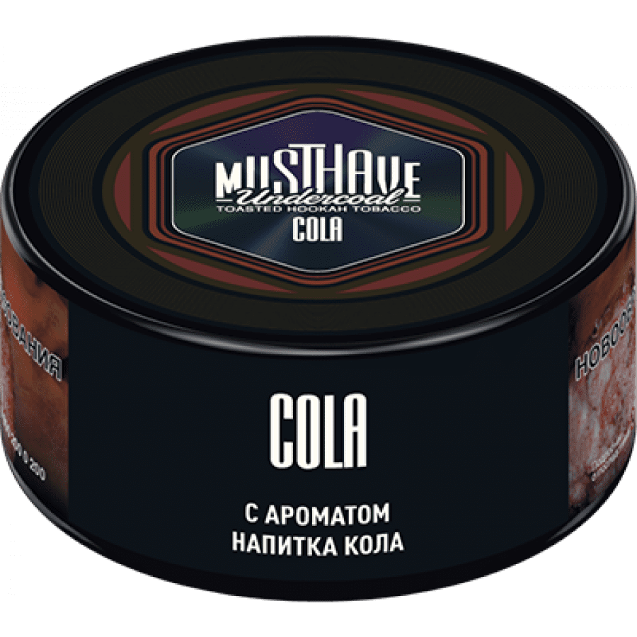 Фото и внешний вид — Табак для кальяна MUST HAVE 25гр - Cola (с ароматом Напитка Колы)