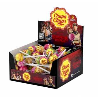 Chupa Chups Stranger Things (Леденцы Чупа-чупс Очень Странные Дела) 12г (50шт/уп)*8