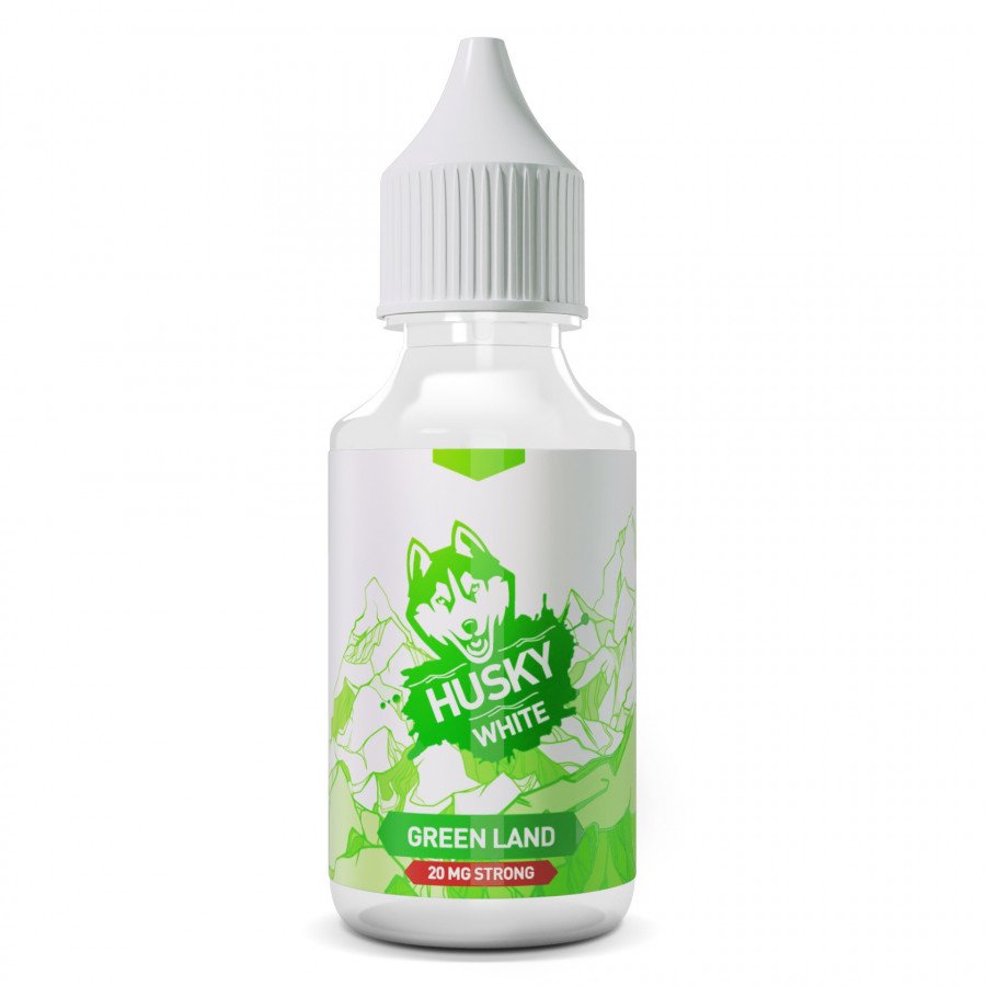 Фото и внешний вид — Жидкость HUSKY WHITE SALT - Green Land (Спелое яблоко) 30мл strong