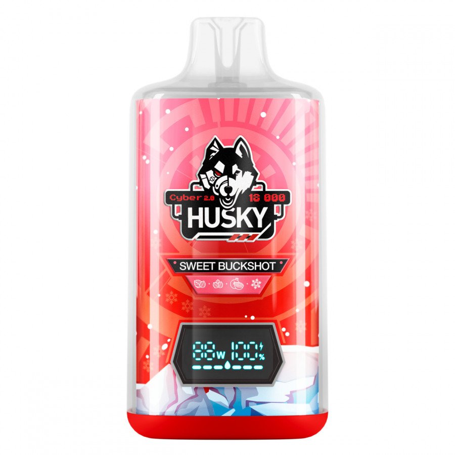Фото и внешний вид — HUSKY CYBER 2.0 - Sweet Buckshot (Гранат Мята)