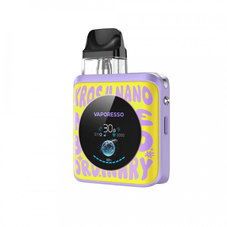 Фото и внешний вид — Комплект VAPORESSO XROS 4 NANO - Word-pop Yellow (1350мАч, 3мл, 30Вт)