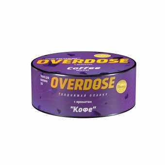 Табак для кальяна OVERDOSE 25г - Coffee (Кофе)