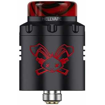 Дрипка Hellvape Dead rabbit 3 RDA (Black Red)