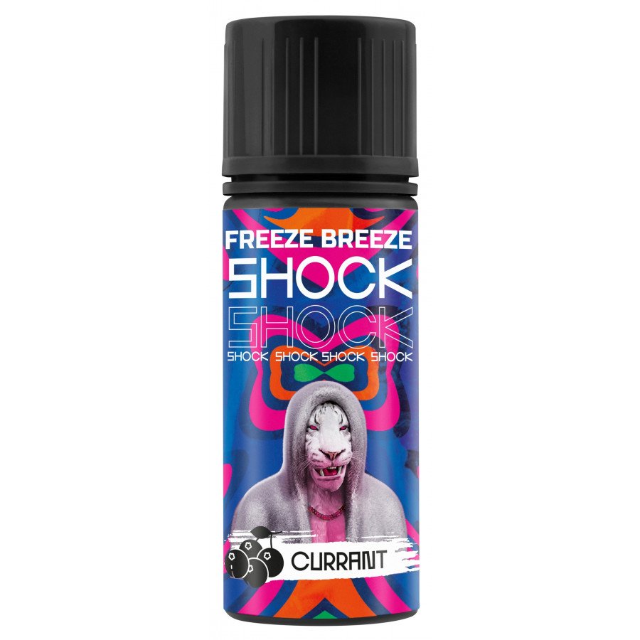 Фото и внешний вид — Жидкость FREEZE BREEZE SHOCK - Currant (Смородина) 120мл 3мг