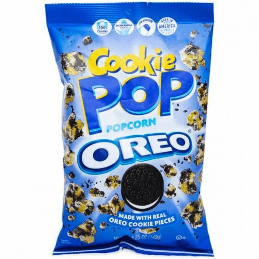 Фото и внешний вид — Попкорн Cookie Pop Орео 28г (8шт/уп)