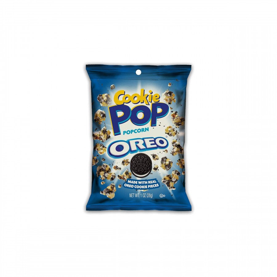 Фото и внешний вид — Попкорн Cookie Pop Орео 28г (8шт/уп)