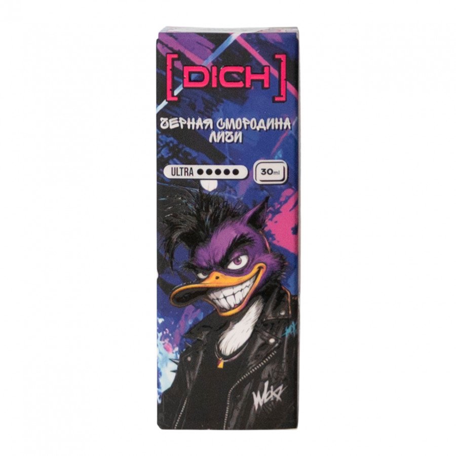 Фото и внешний вид — Жидкость DICH SALT - Черная Смородина Личи 30мл 20мг