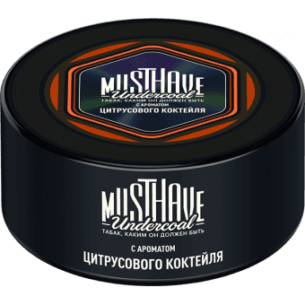 Табак для кальяна MUST HAVE 125г - с ароматом Цитрусового Коктейля
