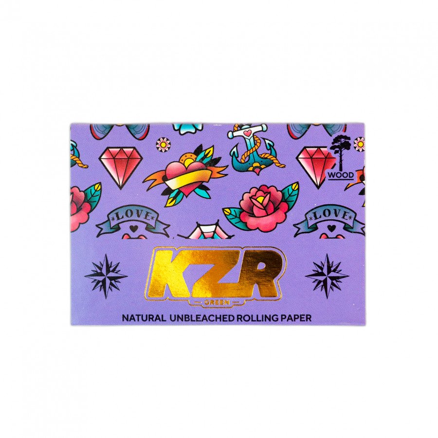 Фото и внешний вид — Сигаретная бумага с типсами Q&Q. Tips Mag-Round Fiolet