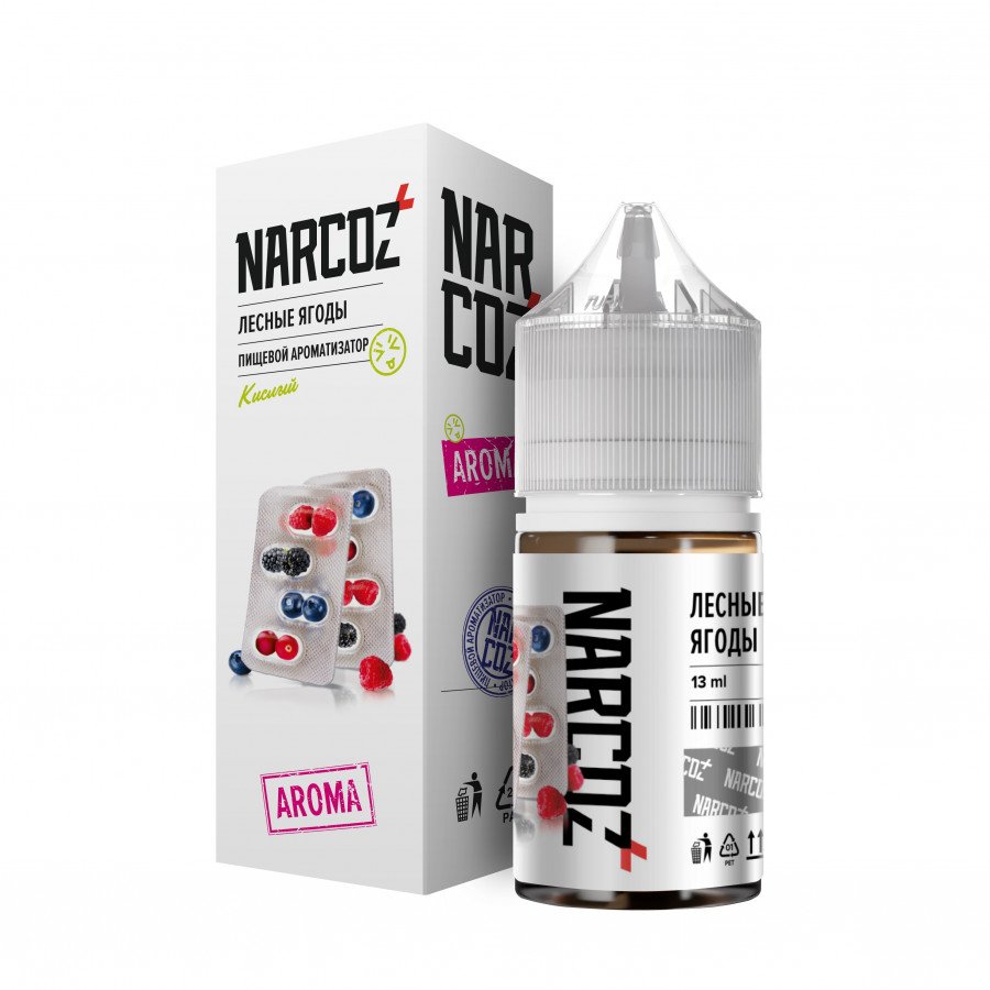 Фото и внешний вид — Конструктор NARCOZ - Лесные ягоды кислые 30мл 0мг