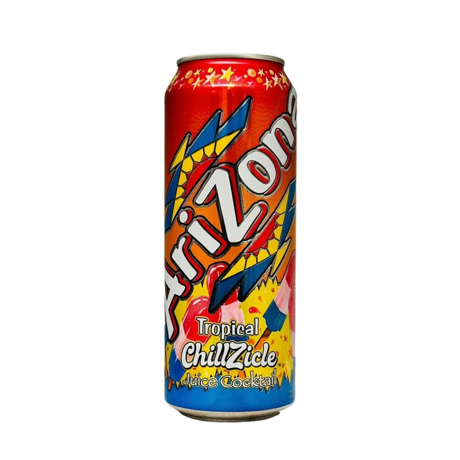 Фото и внешний вид — Arizona - Tropical ChillZicle 650мл