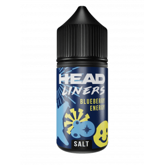 Жидкость HEADLINERS SALT - Blueberry Energy (Черничный Энергетик) 30мл 20мг