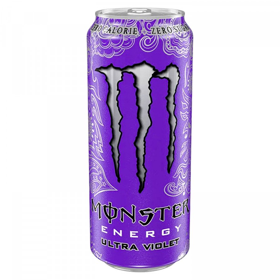 Фото и внешний вид — Энергетический напиток MONSTER ENERGY - Ultra Violet Zero 500мл
