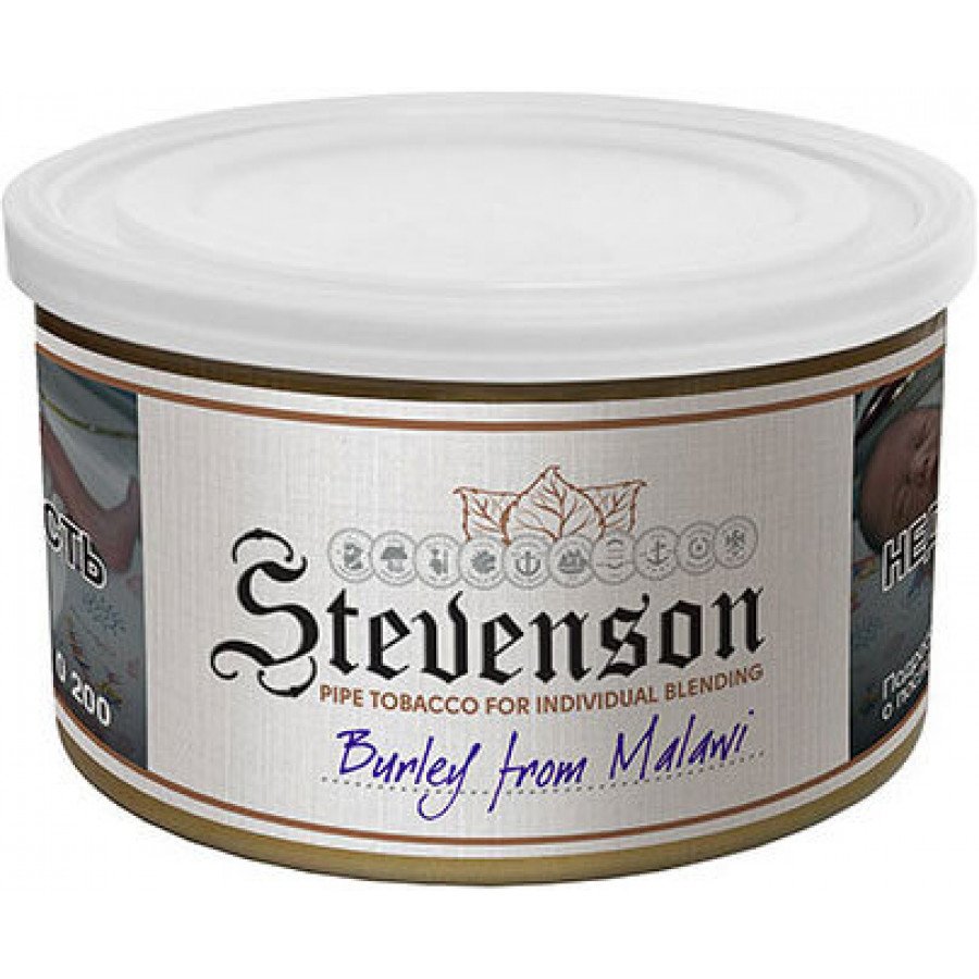 Фото и внешний вид — Трубочный табак STEVENSON 40г - Burley From Malawi