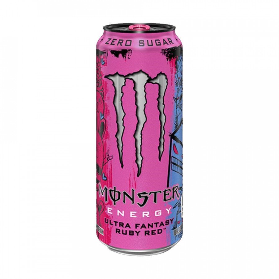 Фото и внешний вид — Энергетический напиток MONSTER ENERGY - Ultra Fantasy Ruby Red 500мл