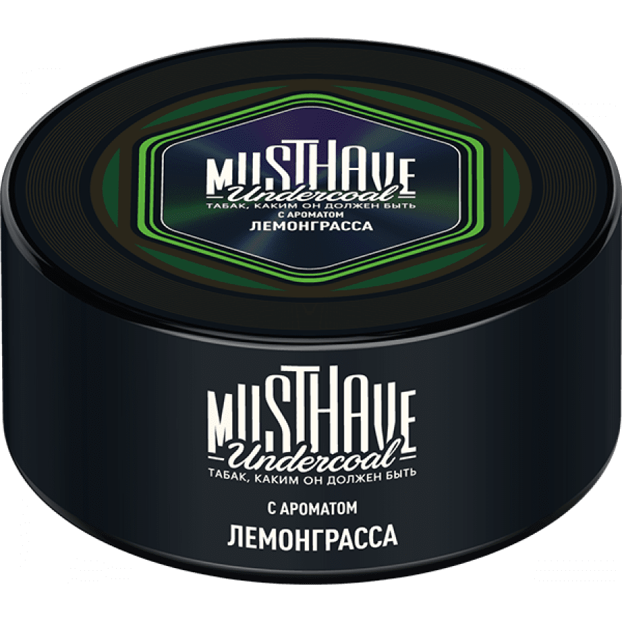 Фото и внешний вид — Табак для кальяна MUST HAVE 125г - с ароматом Лемонграсса