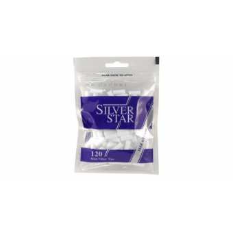 Фильтры сигаретные Silver Star Slim 6/15мм (120шт)