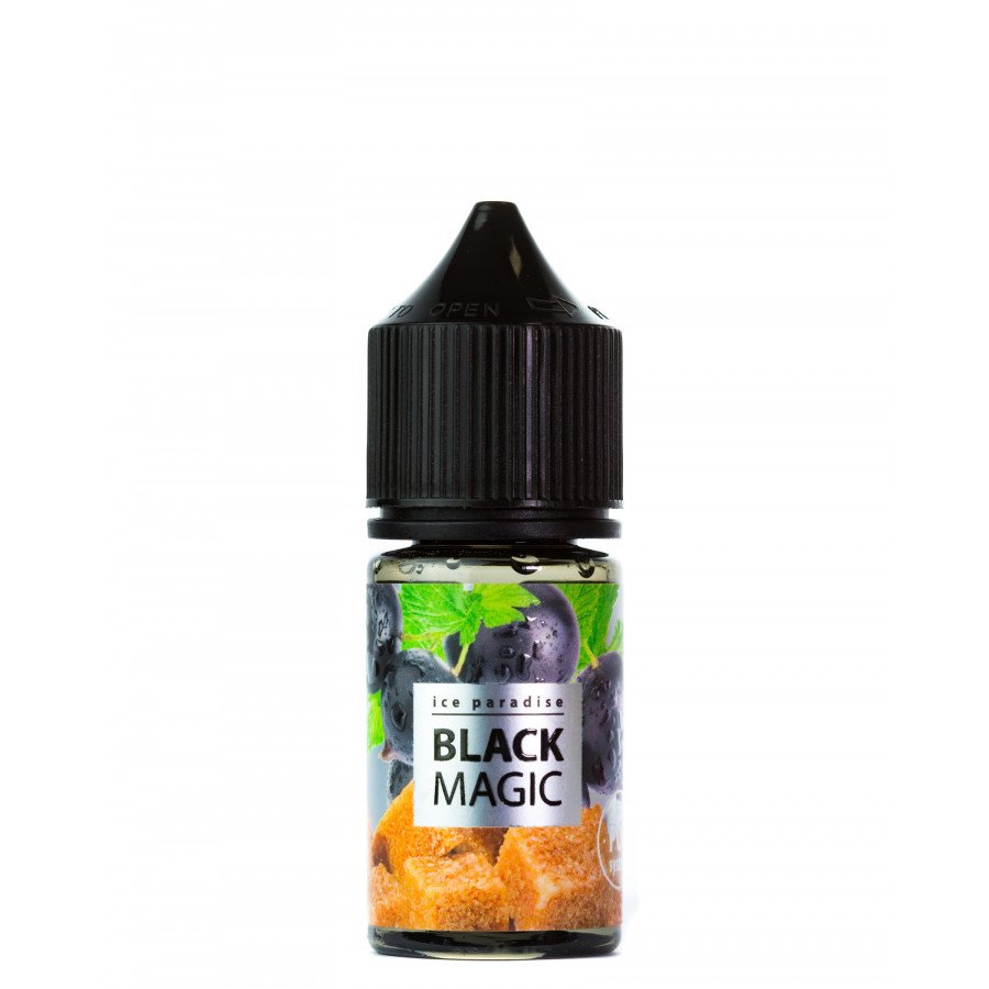 Фото и внешний вид — Жидкость ICE PARADISE SALT (No Menthol) - Black Magic (Смородина) 30мл 20мг strong