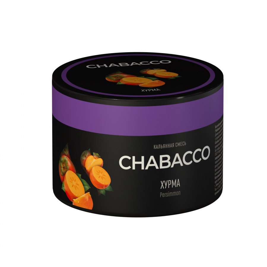 Фото и внешний вид — Смесь для кальяна Chabacco 40г medium - Persimmon (Хурма)