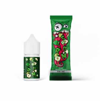 Жидкость SLURM SALT - Acid Apple (Кислые яблочные леденцы) 30мл strong