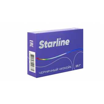 Табак для кальяна "Старлайн" (Черничный чизкейк), 25 г