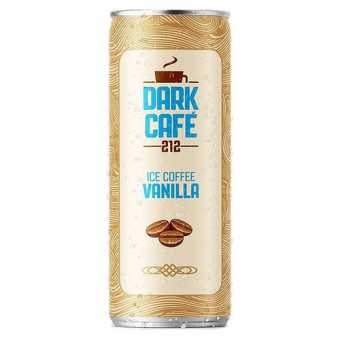 Напиток кофейный безалкогольный DARK CAFE "VANILLA" 250мл 12шт/уп