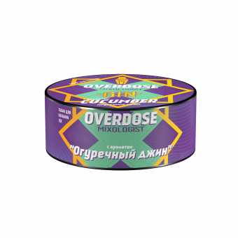 Табак для кальяна OVERDOSE 25г - Gin Cucumber (Огуречный джин)