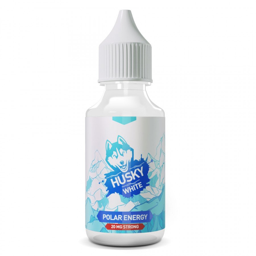 Фото и внешний вид — Жидкость HUSKY WHITE SALT - Polar Energy (Энергетик с киви и фейхоа) 30мл strong