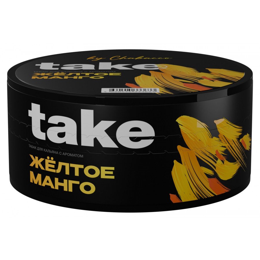 Фото и внешний вид — Табак для кальяна TAKE 100г - Yellow Mango (Желтое Манго)