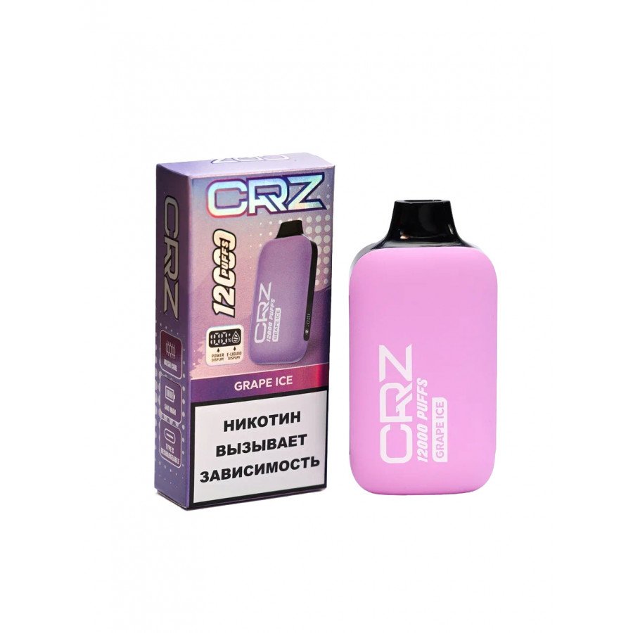 Фото и внешний вид — CRZ 12000 - Grape Ice (Виноград со льдом)